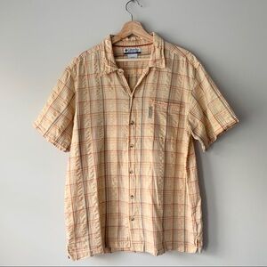 Columbia Plaid Button Down Shirt